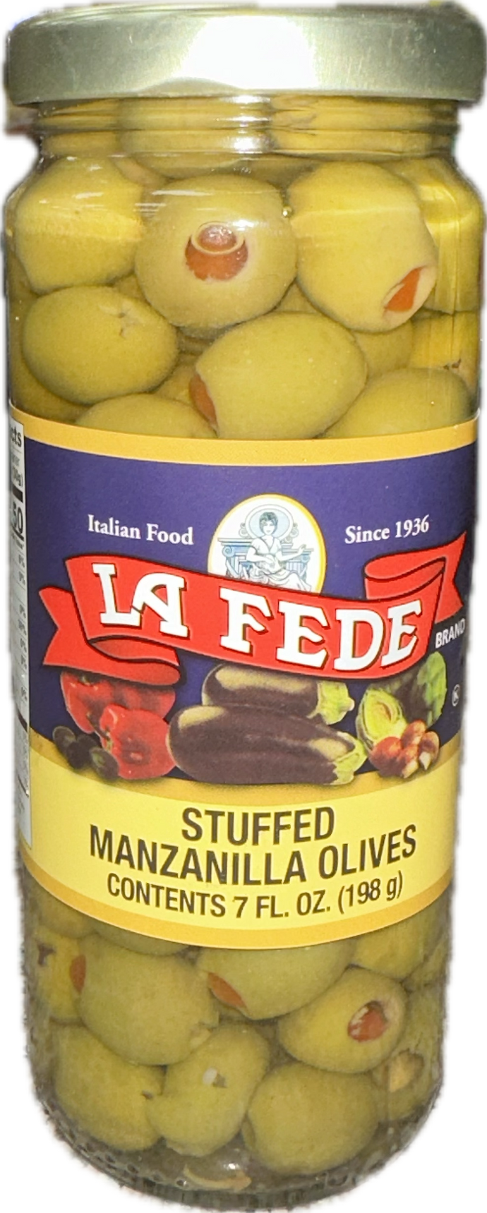 La Fede Stuffed Manzanilla Olives